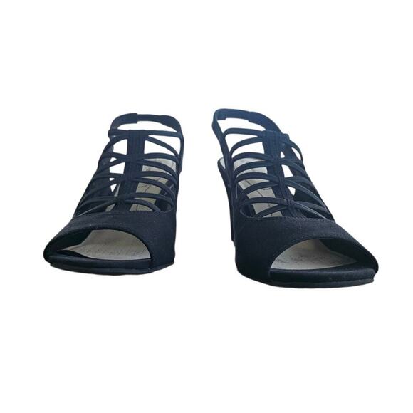 LifeStride Cabaret Dress Sandal Black Size 11 - Picture 4 of 8